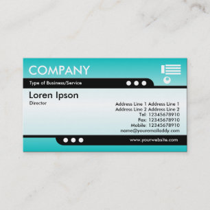 Carte De Visite Train à balles - Horizon Glow 01