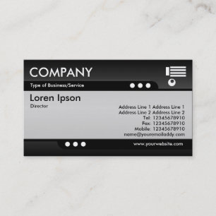 Carte De Visite Train à balles - Horizon Glow 09