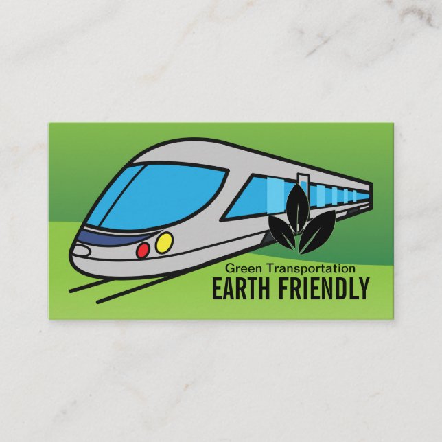 Carte De Visite Train à grande vitesse (Devant)