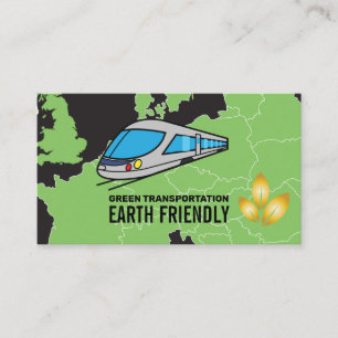 Carte De Visite Train à grande vitesse