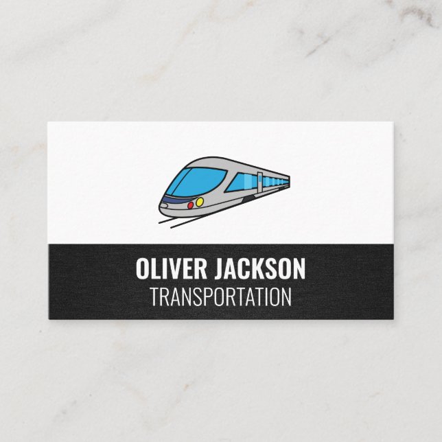 Carte De Visite Train à grande vitesse (Devant)