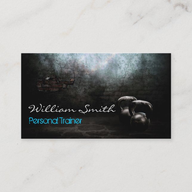 Carte De Visite Trainer personnel Business card (Devant)
