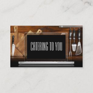 Carte De Visite Traiteur/Restaurant/Chef-SRF