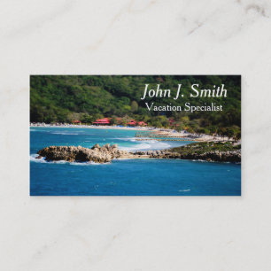 Carte De Visite Tranquil Island Paradise Labadee Haïti