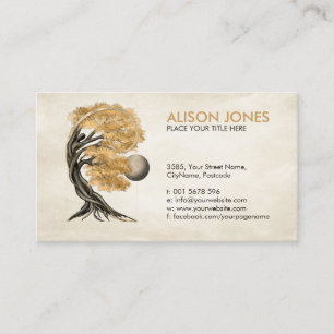 Carte De Visite Transformation éternelle - Bonsai Butterfly Spirit