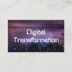 Carte De Visite Transformation numérique pour les entreprises