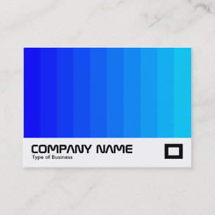 Carte De Visite Transition des couleurs - Couleurs bleues