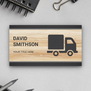 Carte De Visite Transport de marchandises de la logistique du grai