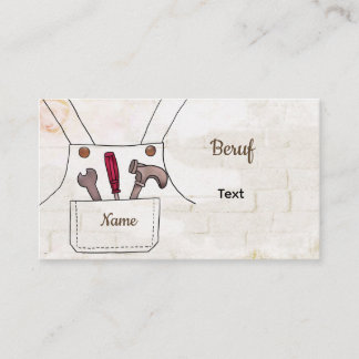 Carte De Visite Travailleur