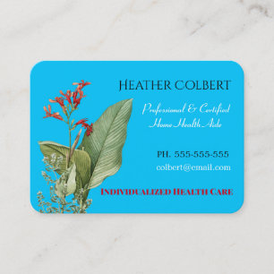Carte De Visite Travailleur social faisant confiance au beau