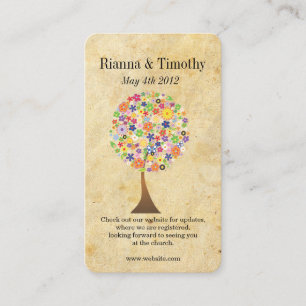 Carte De Visite Tree of Life