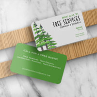 Tree Services Standard, 3.5" x 2.0 "Business Card