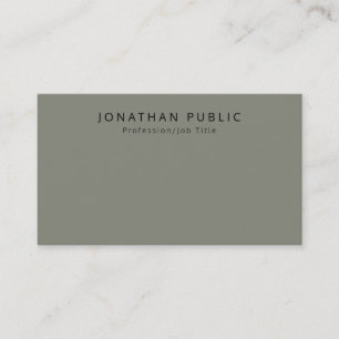 Carte De Visite Trending Modern Elegant Colors Simple Modèle