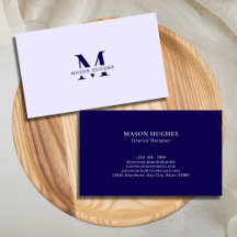 Trendy Cool Chic Monogram