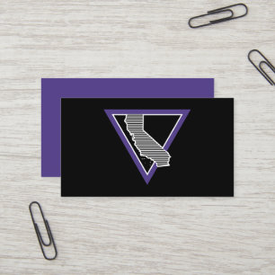 Carte De Visite triangle mcm californie