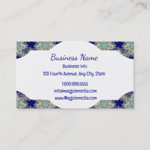 Carte De Visite Tribal Boho Motif classique