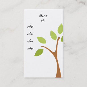 Carte De Visite Trois Chouettes