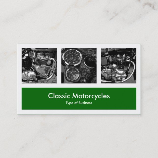 Carte De Visite Trois Photos Plus Un - Grass Vert (Devant)