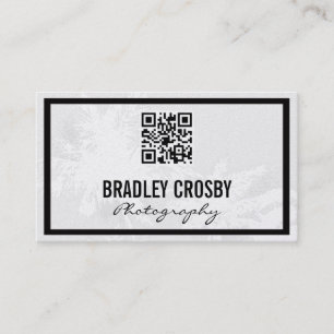 Carte De Visite Tropical   Variation   Code QR