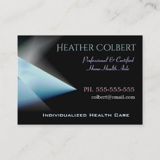 Carte De Visite True Blue Professional Caregiver