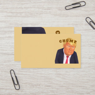 Carte de visite Trump/Trump l'imbécile