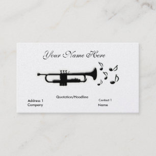 Carte De Visite Trumpet
