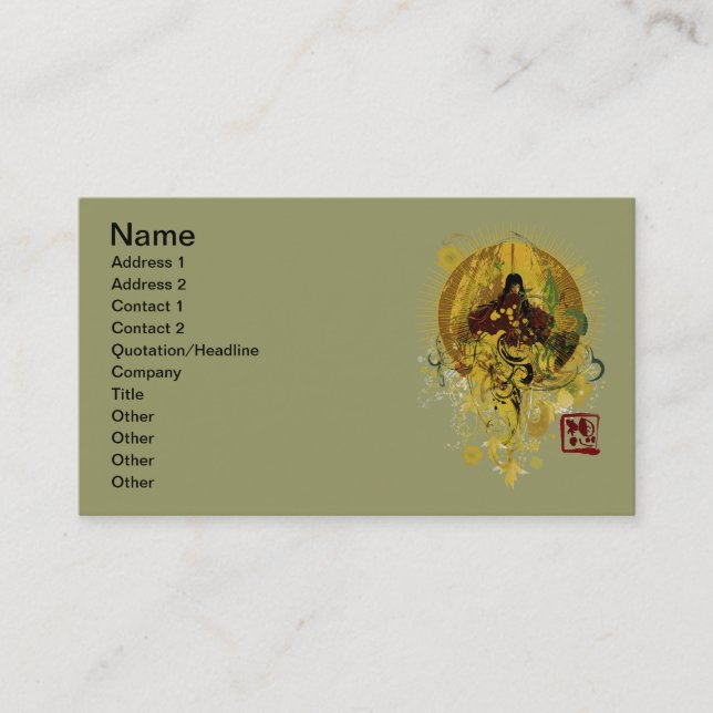 Carte De Visite Tsukuyomi (Devant)