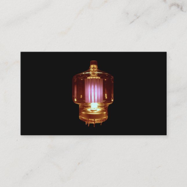 Carte De Visite Tube vide d'émetteur lumineux (Devant)