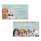  Turquoise Aquarelle Chien race Chien Groomer 