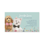 Turquoise Aquarelle Chien race Chien Groomer