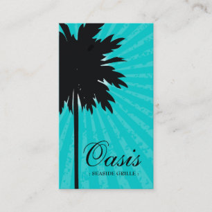 Carte De Visite TURQUOISE du PALMIER 311-OASIS