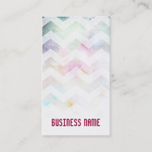 Carte de visite turquoise rose grunge de salon de