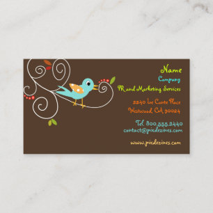 Carte De Visite Tweet, tweet... SEO Marketing/DO-IT-YOURSELF coule