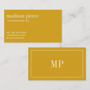 Carte De Visite Typographie Gras et Professionnalisme Contemporain