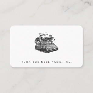 Carte De Visite Typographie Smith Premier No. 2