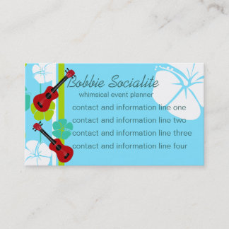 Carte De Visite Ukelele Time !