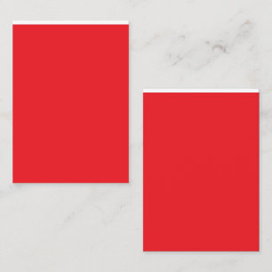 Carte De Visite un arrière - plan rouge avec une bordure blanche