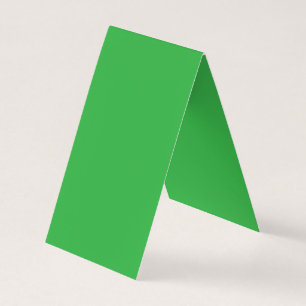 Carte De Visite un arrière - plan vert avec une bordure blanche