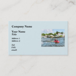 Carte De Visite Un homme dans le port de Tuckerton