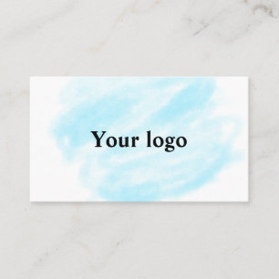 Carte De Visite Un logo personnalisé simple et élégant ici compagn