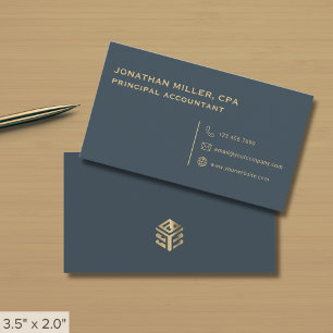 Carte De Visite Un luxe professionnel simple