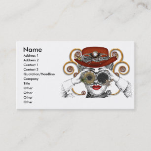 Carte De Visite un mec à la vapeur
