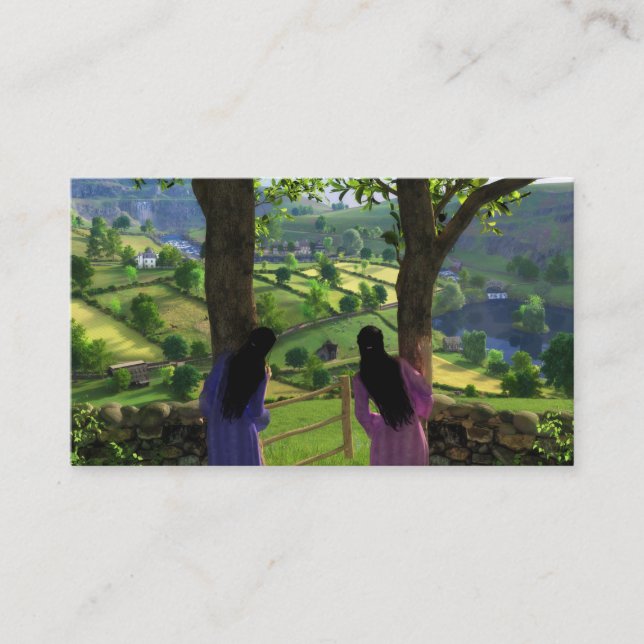 Carte De Visite Un miroir des Signets jumeaux (Devant)