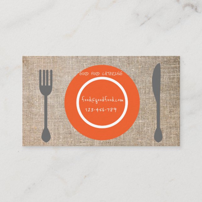 Carte De Visite Une cuisine moderne et raffinée (Devant)