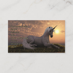 Carte De Visite Unicorne