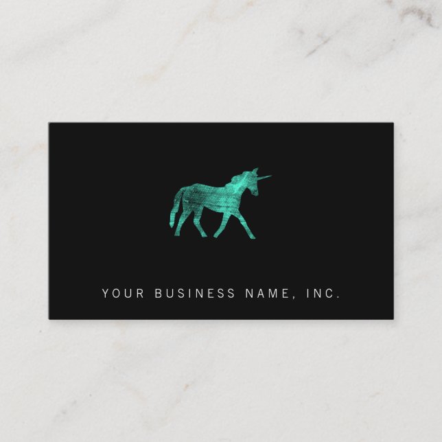 Carte De Visite Unicorne (Devant)