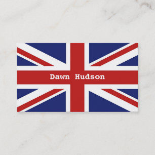 Carte De Visite Union Jack