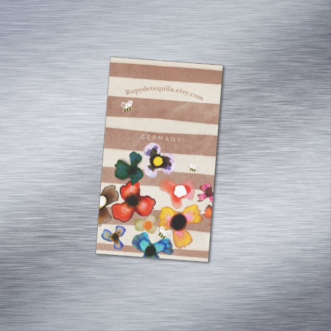 Carte de visite unique (In Situ)