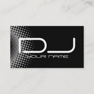 Carte de visite unique du DJ