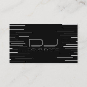 Carte de visite unique du DJ